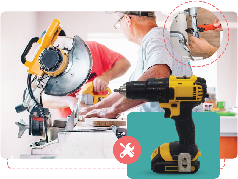 Power Drill and Home Renovations
